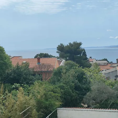 Апартаменты Krk With Sea View And Terrace - Classic Two Bedroom With Sea View Ant Terrace