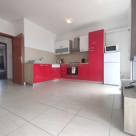 Апартаменты Krk With Sea View And Terrace - Classic Two Bedroom With Sea View Ant Terrace
