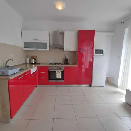 Апартаменты Krk With Sea View And Terrace - Classic Two Bedroom With Sea View Ant Terrace *