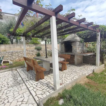 Krk With Sea View And Terrace - Classic Two Bedroom With Sea View Ant Terrace